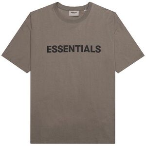 Essentials Men's Brown Short Sleeve Tee